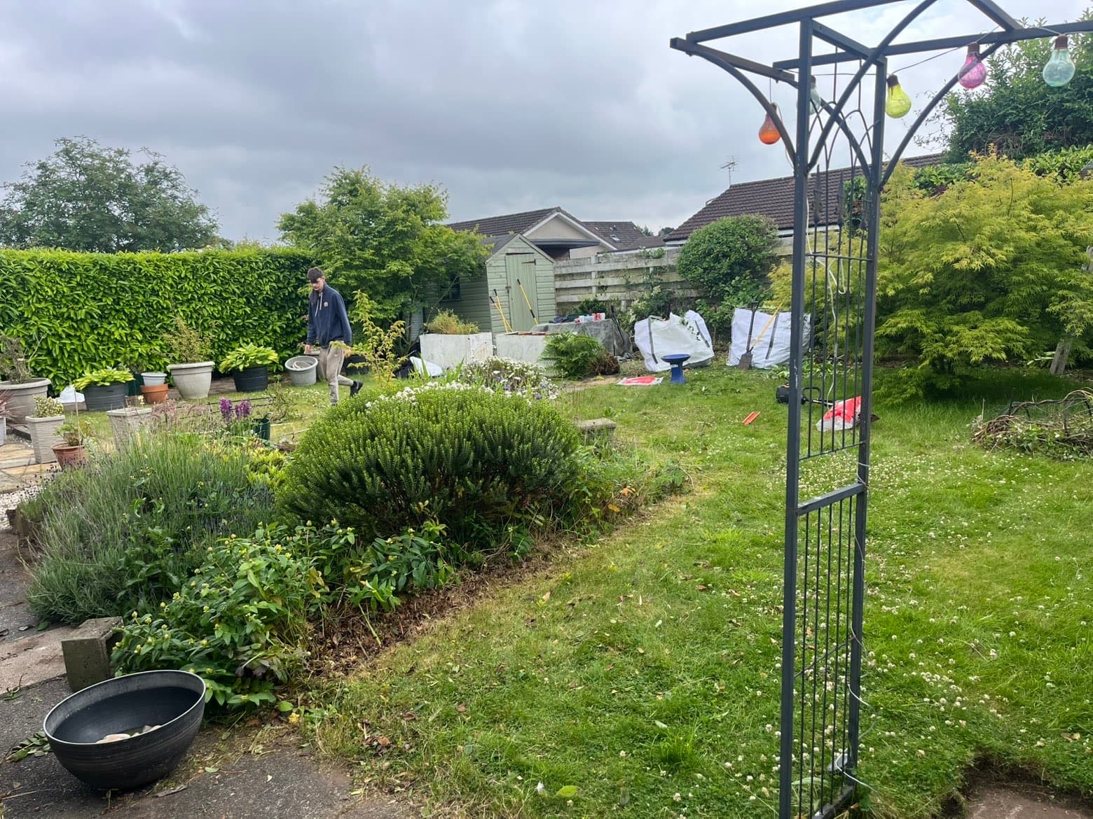 Garden clearance completed by RML Ground Maintenance in Dumfries and Galloway
