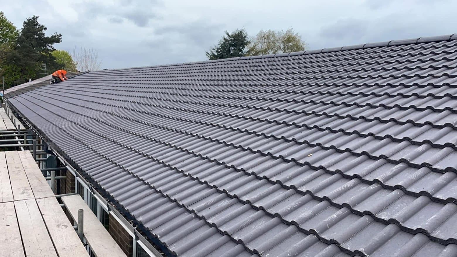 Roof retile completed by RML Ground Maintenance