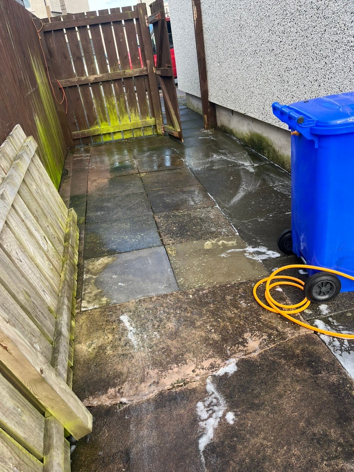 Pressure washing completed by RML Ground Maintenance in Dumfries and Galloway