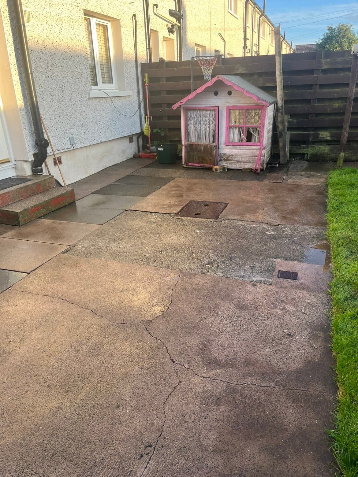 Pressure washing completed by RML Ground Maintenance