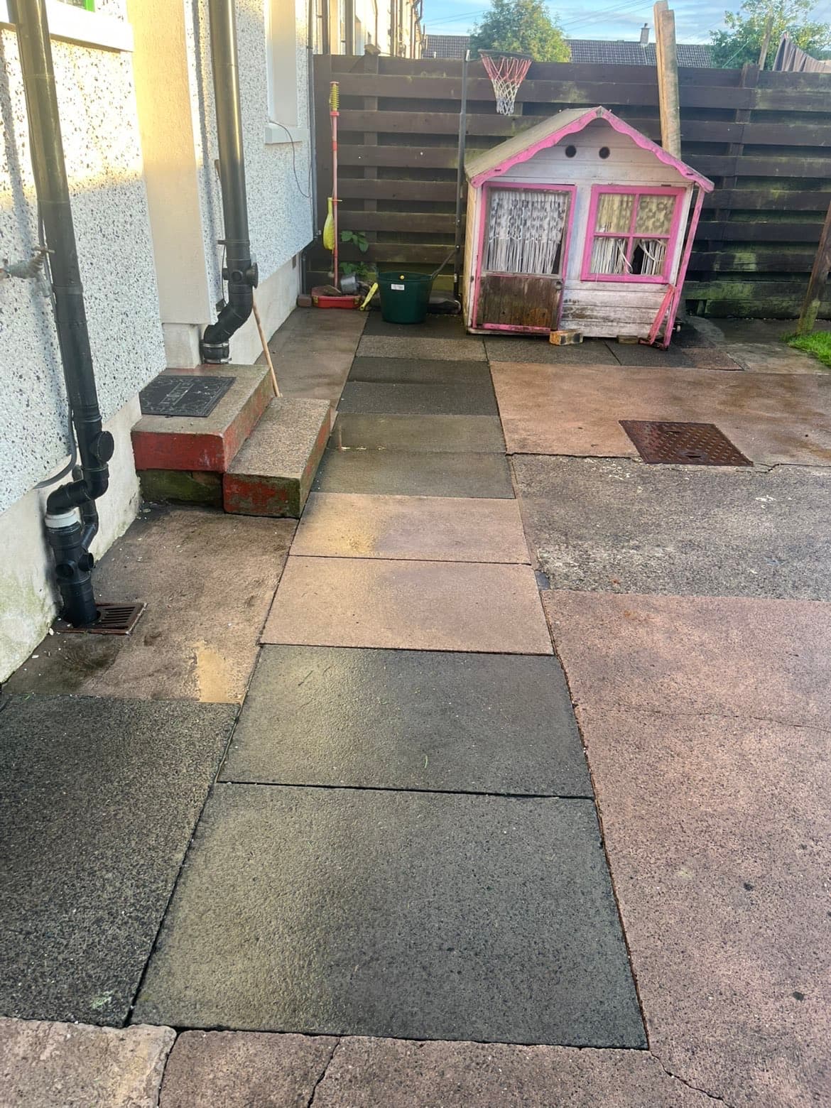 Pressure washing completed by RML Ground Maintenance