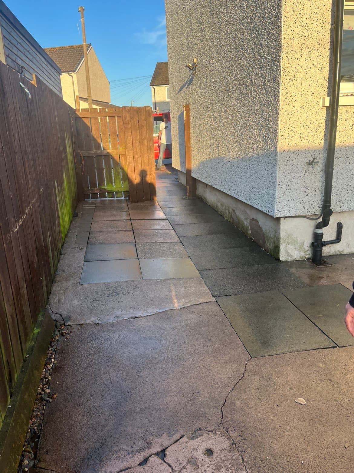 Pressure washing completed by RML Ground Maintenance